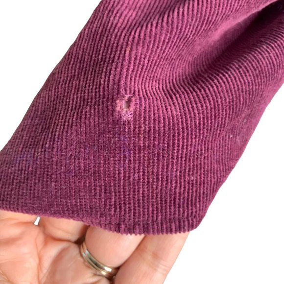 Vintage 90s Looney Tunes Tweety Bird Western Shirt XL Purple Pearl Snap Pockets - Picture 6 of 7